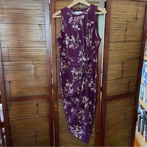 Nine Britton Abigail Brushed Knit Fitted Midi Dress